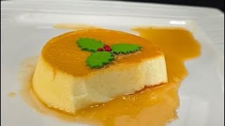 Simple Caramel Pudding  how to make caramel pudding caramelpudding milkpudding [upl. by Eissirk]