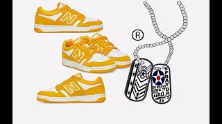 New Balance 480 Sneakers Varsity Gold Mens [upl. by Ahseuqram]