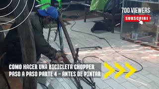 Como Hacer Una Bicicleta Chopper Paso a Paso Parte 4 [upl. by Nerhtak]