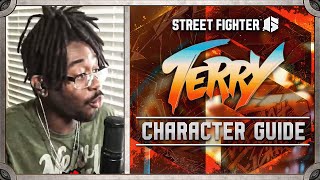 Terry Looks TOP TIER In Street Fighter 6 Character Guide Reaction [upl. by Rolyat925]