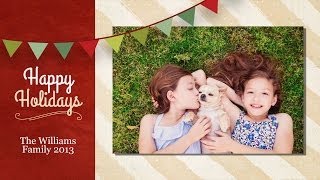 Free Holiday Photo Card Effects for ProShow [upl. by Marchese]