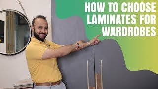 How to choose laminate for wardrobe [upl. by Cristen]