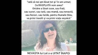 CREDINCIOȘI și NECREDINCIOȘI Scapăţi viaţa să nu te uiţi înapoi scapă la munte ca să nu pieri [upl. by Aicac901]