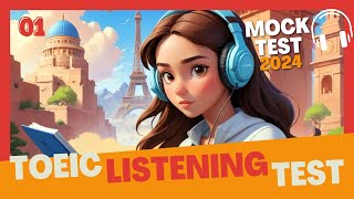 01  TOEIC Listening Test 2024 Mock Exam Practice [upl. by Molli]