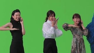 スマートフォン『UQ mobile』第2弾CM「のりかえる長女」篇メイキング映像配信！ [upl. by Alatea]