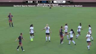 Womens Soccer Samford vs Auburn [upl. by Nit452]