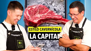 🔥Reacción a quotLa Capitalquot Carne Asada estilo Cavernícola ¿Desperdicio o Genialidad  Etxezarreta [upl. by Augy]