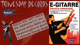 Rockgitarre lernen quotE Gitarre Einfach Abrockenquot  RockPlayalongs zum Mitspielen [upl. by Atinram885]