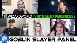 GOBLIN SLAYER Panel – Wizard World Virtual Experiences 2020 [upl. by Gayel]