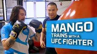 C9 Mang0 Trains with a UFC Fighter  HyperX Moments [upl. by Auhsohey355]