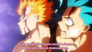 Midoriya y Bakugou vs Nine sub español pelea final [upl. by Sirah614]