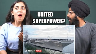 Indians React to Scary USS Gerald R Ford  How Powerful is the CVN78 US Navys 13B Aircraft [upl. by Mali]