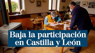 Baja la participación en Castilla y León a las 1800 horas es del 5162 [upl. by Mashe469]