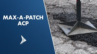 MaxAPatch ACP®  High Performance Asphalt Cold Patch  Parking Lot Pothole Application Demo [upl. by Noillid]