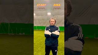 👻 STARY vs ZINA😇 Goalkeeper battle🧤⚽️ football soccer skills goalkeeper save shortsfootball [upl. by Liuka932]