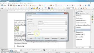 Formatierung einer wissenschaftlichen Arbeit mit LibreOffice einfach erklärt [upl. by Fairman]