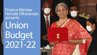 Finance Minister Shrimati Nirmala Sitharaman presents Union Budget 202122  PMO [upl. by Blair]