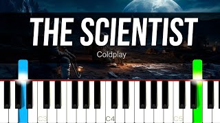 The Scientist  Coldplay  PIANO SHEET MUSIC  MIDI 🎹 [upl. by Anyad]