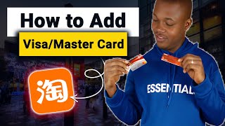 How to Add VisaMaster Card to Taobao  Quick and Easy [upl. by Revert745]