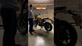 Royal Enfield Guerrilla 450 Exhaust Sound  BikeWale shorts guerrilla450 [upl. by Leunammi]