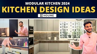 modular kitchen 2024 I Modular Kitchen designs  Wet  Dry for Small Kitchen by Houmeindia [upl. by Sibeal62]