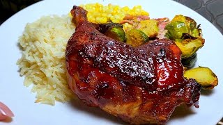 The BEST Oven Baked Chicken Ive made  Chicken Recipe [upl. by Beekman]