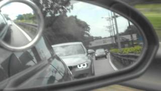 BMW Driver Road Rage Tailgating [upl. by Ettigirb913]