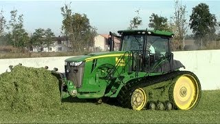 8360RT  PUSH Corn Silage  ITALY 2013  500° VIDEO by Agri957 [upl. by Aiyotal373]