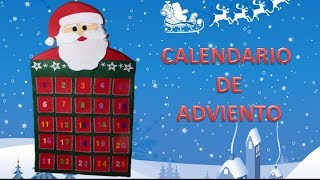 CALENDARIO DE ADVIENTO PASO A PASO [upl. by Haimorej477]