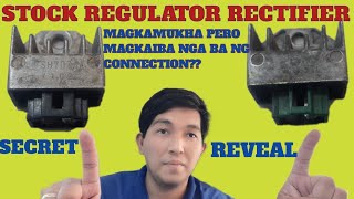 STOCK REGULATOR RECTIFIER XRM HONDA WAVE  MIO SPORTY SUZUKI SMASH MAGKAPAREHO NGA BA ANG CONNECTION [upl. by Keily]