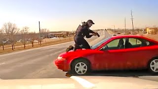 Top 8 Wildest Police Dashcam Moments  Caught on Camera [upl. by Whitehurst]