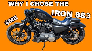 Why I Chose a Harley Davidson Sportster Iron 883 [upl. by Ayhdnas]