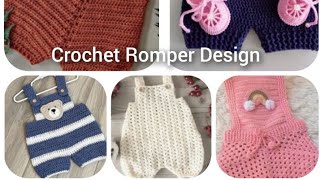 Crochet Romper Design  Romper Ideas  Crochet Ideas creativechannel4630 [upl. by Isnan]