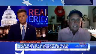 REAL AMERICA  Dan Ball W Marv Shearin Pres Trump Meets With Farmers 92524 [upl. by Swigart]