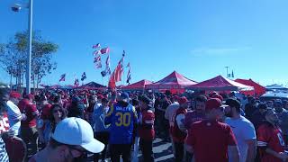 49ers take over Sofi Stadium is 9ers Airbnb [upl. by Aneelas639]