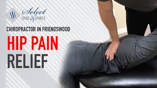 Chiropractor Friendswood  Hip Pain Relief [upl. by Wise639]