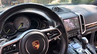 2017 Cayenne interior [upl. by Sahpec]