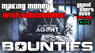 🔴GTA Online  Bounty Hunting PS5 Gameplay Stream [upl. by Retha]