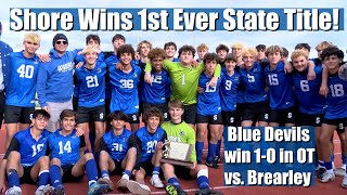 Shore Regional 1 Brearley 0  Group 1 State Championship  Steven Molnar Golden Goal [upl. by Ibba]