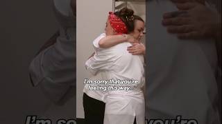 chef has an emotional breakdown hellskitchen [upl. by Holofernes]