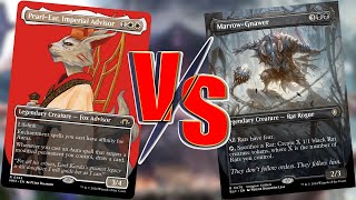 Marrow Gnawer Vs Pearl Ear 1v1 EDHCMDR Gameplay [upl. by Luben201]