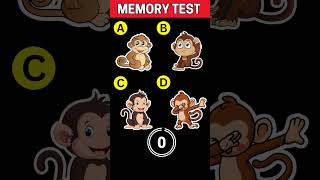 Test Your Memory Power Guess The Correct One   shorts riddles  Memory Test Puzzles [upl. by Mason]