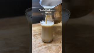 How to Make Masala Chai  Recipe [upl. by Sil770]