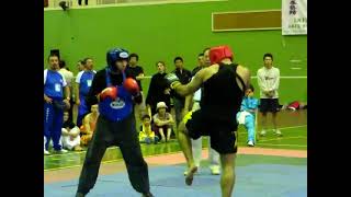 monkey fist door grandmaster jiang yu shan sanda [upl. by Enait]