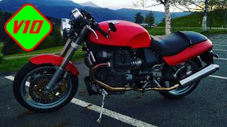 Moto Guzzi V10 Centauro ☕🏁 Cafe Racer Bike [upl. by Jamilla131]