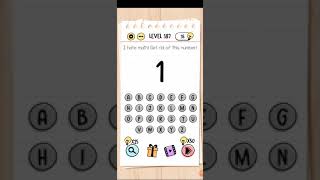 Brain test level 187 I hate math Get rid of this number walkthrough [upl. by Sella283]