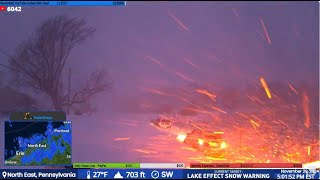 LAKE EFFECT SNOW CHAOS  LIVE STREAM ARCHIVE [upl. by Kahle]