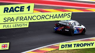 RELIVE  🇬🇧 Race 1  SpaFrancorchamps  DTM Trophy 2022 [upl. by Daphna]