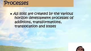 Soil Formation and Development Part 4 Soil forming processes Addition and Losses [upl. by Traver353]