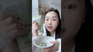 Cleansing oils break you out Watch this‼️kbeauty koreanskincare cleanser skincaretips [upl. by Nosned]